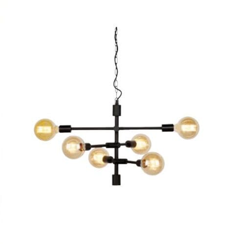 Lustre contemporain - NASHVILLE/H6/B  - it's about RoMi - en fer / 6 ampoules / à boules