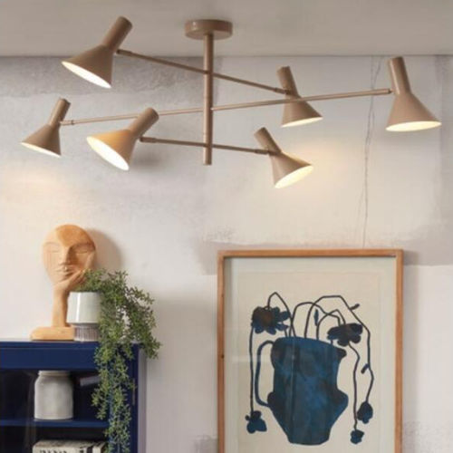 Lustre contemporain - IZMIR/H6/S  - it's about RoMi - en fer / 6 ampoules / professionnel