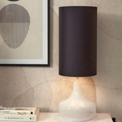 Abat-jour contemporain - REYKJAVIK/T25/W/2545/B  - it's about RoMi - en tissu / en verre