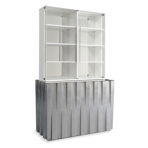 Bibliothèque contemporaine - Empire - Jetclass - en placage de bois / en verre / en métal laqué
