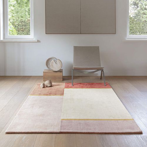 Tapis contemporain - UNITE - LIGNE PURE - à motif / en viscose / rectangulaire