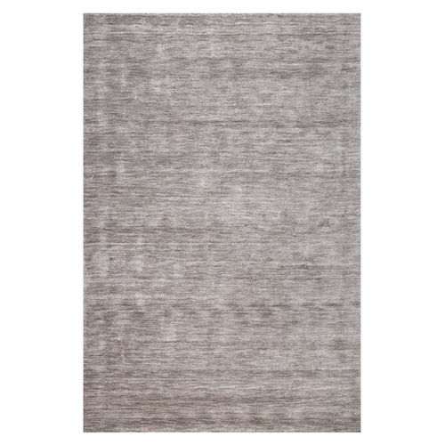 Tapis contemporain - MIST - LIGNE PURE - uni / rectangulaire / gris