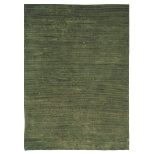 Tapis contemporain - FOLD - LIGNE PURE - à rayures / uni / en laine