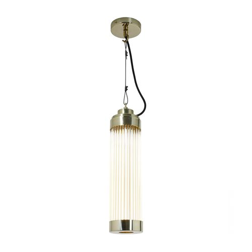 Suspension - PILLAR - ORIGINAL BTC - en verre / en métal chromé / en laiton