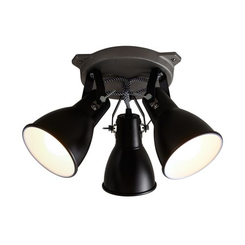 Plafonnier de style industriel - STIRRUP TRIPLE - ORIGINAL BTC - en aluminium / à LED / dimmable
