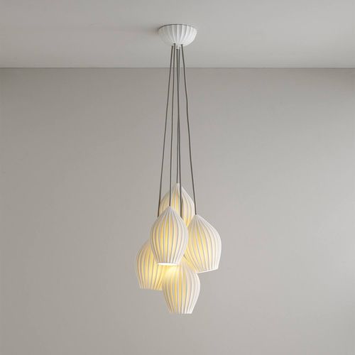 Suspension - FIN : FP550N/5 - ORIGINAL BTC - en métal / en porcelaine / contemporaine