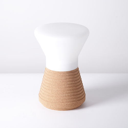 Lampe sur pied - PLUG - PCM DESIGN - en verre / en liège / design original
