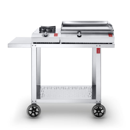Chariot de service - PLA.NET - professionnel / en inox