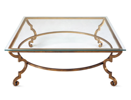 Table basse classique - TOGA - VILLIERS - en verre / en métal / rectangulaire