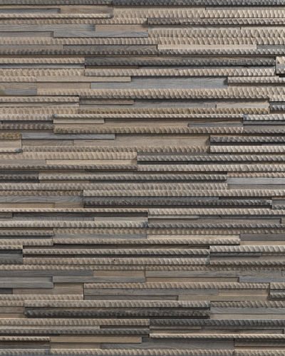Plaquette de parement en chêne des marais - SAGE LIGHT BOG OAK - WONDERWALL STUDIOS - d'intérieur / contemporaine / texturée