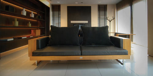 Porte-manteau sur pied - ANTLER - PLATO - design original / en teck