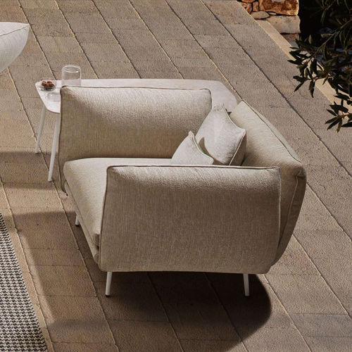 Fauteuil contemporain - PIUMA - Myyour - en tissu / en aluminium / recyclable