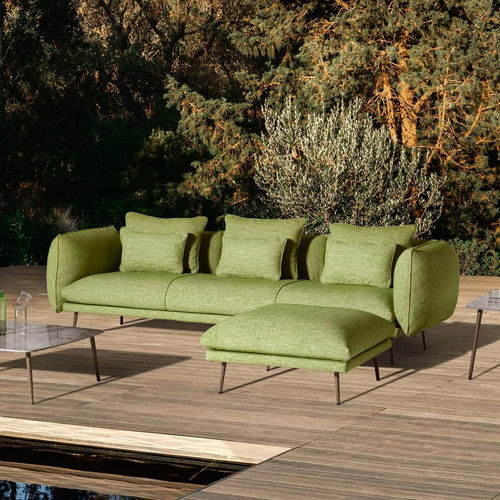 Canapé modulable - PIUMA  - Myyour - contemporain / d'extérieur / en tissu