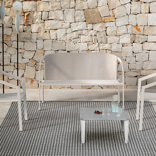 Canapé contemporain - PUSH LOUNGE - Myyour - d'extérieur / en tissu / gris
