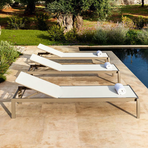 Bain de soleil contemporain - PUSH - Myyour - en tissu / en aluminium / contract