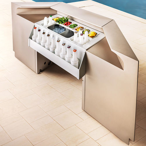 Comptoir de bar - NOVA - Myyour - en polyéthylène / droit / modulable