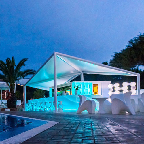 Gazebo en aluminium - KITE - Myyour - en acier / toit en PVC / structure en aluminium