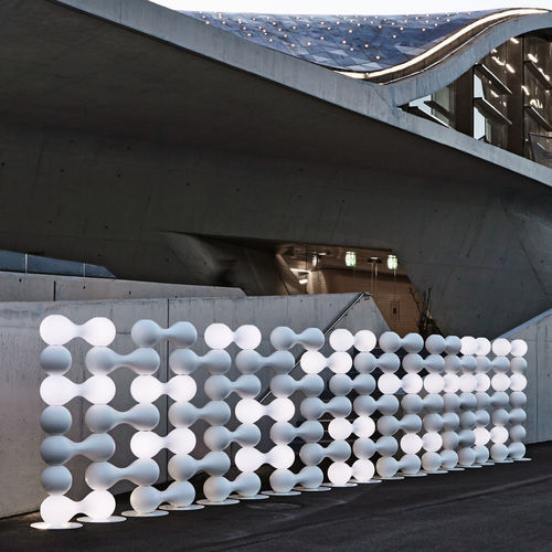 Paravent contemporain - BAGIGIO - Myyour - en plastique / de jardin / modulaire