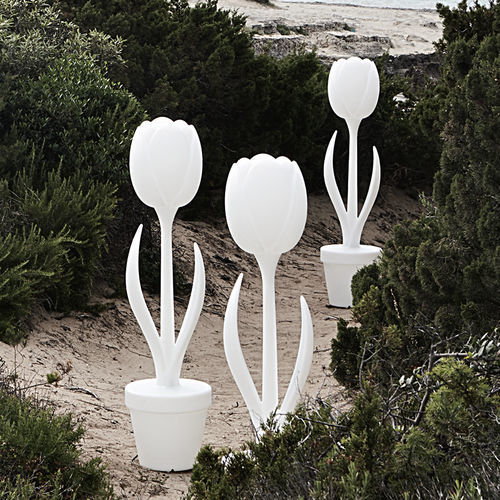 Lampe sur pied - TULIP XL - Myyour - en thermoplastique / design original / sans fil