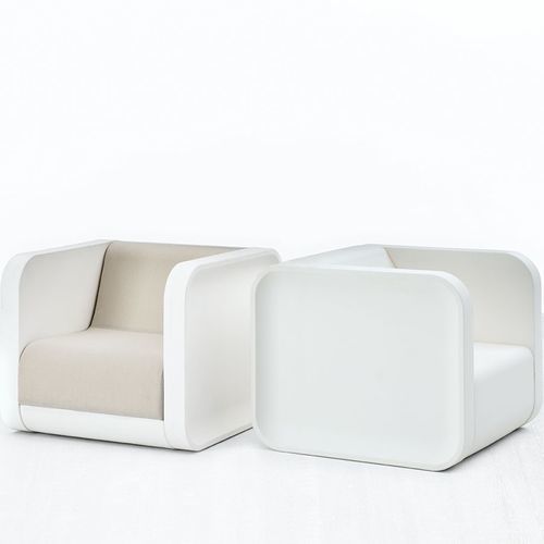 Fauteuil contemporain - 2054 - Myyour - en polyéthylène / en plastique / lumineux