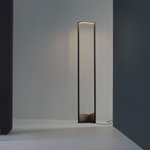 Lampe sur pied - FOUNDRY - Resident - en aluminium / en bronze / contemporaine