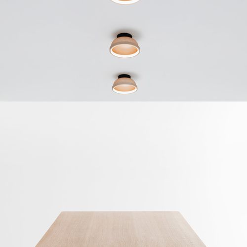 Plafonnier contemporain - MESH - Resident - rond / en aluminium / à LED