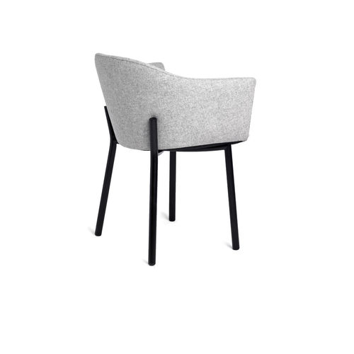 Chaise contemporaine - FELIX - Resident - d'intérieur / en tissu / en contreplaqué moulé