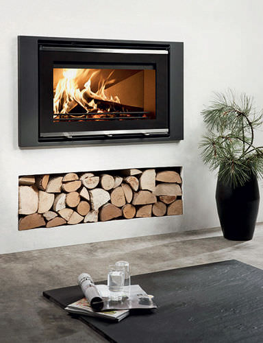Insert de cheminée à bois - UNIQ 32: FULL GLASS FRONT  - Westfire