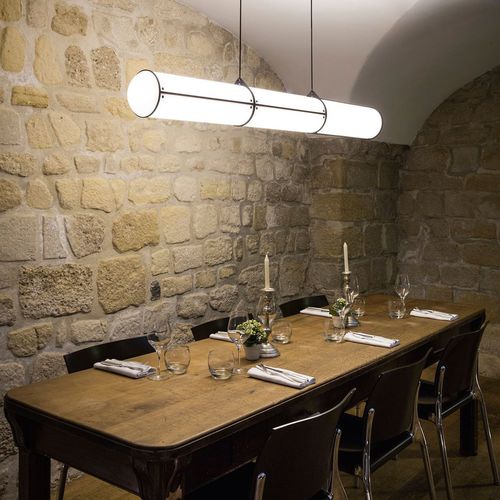 Suspension - ENDLESS STRAIGHT - Roll & Hill - en aluminium / en bois / en acrylique