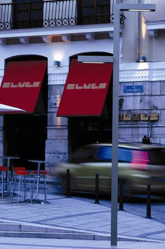 Lampadaire urbain - ELE - Urbes 21 - contemporain / en acier / fluorescent