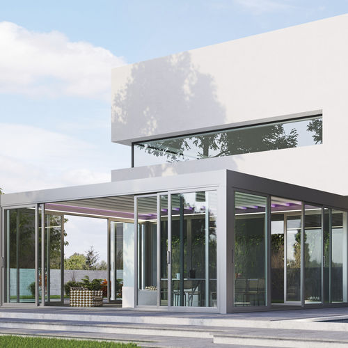 Panneau en verre isolant - FRAMEE - ALBAYRAK  - à double vitrage / transparent / pour aménagement extérieur