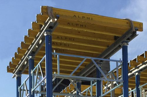 Coffrage modulaire - TABLES - ALPHI SAS  - en acier / aluminium / pour balcon