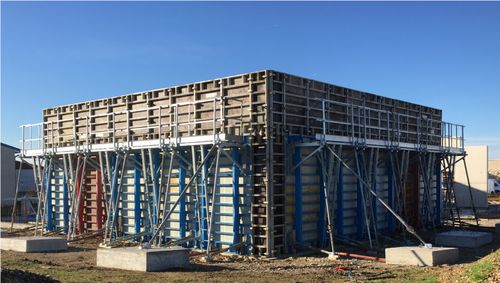Coffrage modulaire - 100297 - ALPHI SAS  - cadre / allégé / aluminium