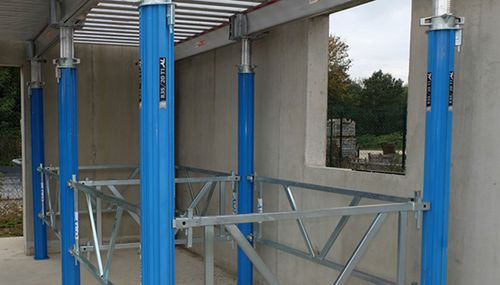 Étai en aluminium - ALPHI SAS  - de coffrage modulable