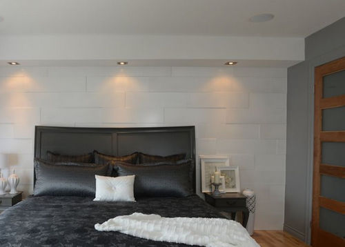 Panneau décoratif pour agencement intérieur - DUO BLANC - MUR design - mural / sans COV / en bois