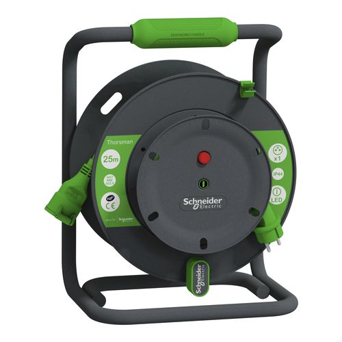 Enrouleur électrique 1 prise - HO7RNF - SCHNEIDER ELECTRIC - IP44 / 2,5 mm