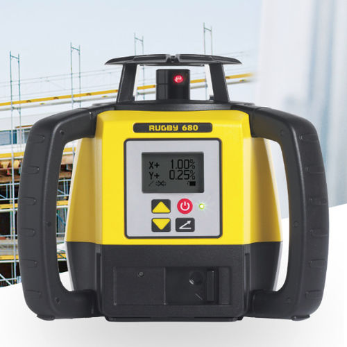 Niveau laser - RUGBY 680 - LEICA PRECISION TOOLS BY LEICA GEOSYSTEMS  - rotatif / automatique / numérique