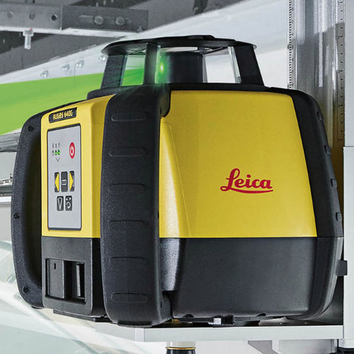 Niveau laser - RUGBY 640G - LEICA PRECISION TOOLS BY LEICA GEOSYSTEMS  - rotatif / automatique / numérique