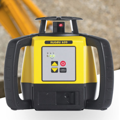 Niveau laser - RUGBY 620 - LEICA PRECISION TOOLS BY LEICA GEOSYSTEMS  - rotatif / automatique / numérique