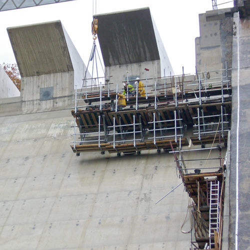 Plateforme de travail - Dam Bracket SPK 270 - PASCHAL  - pour chantier / d'extérieur / modulaire