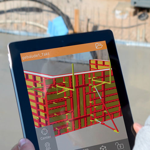 Logiciel de gestion de chantier - planitec AR app - PASCHAL  - de planification coffrage / de conception / pour structures en béton