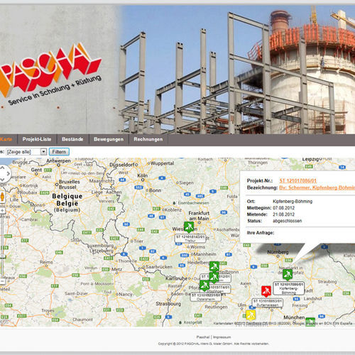 Logiciel en ligne - checkinsite - PASCHAL  - de gestion de chantier / de calcul / d'analyse