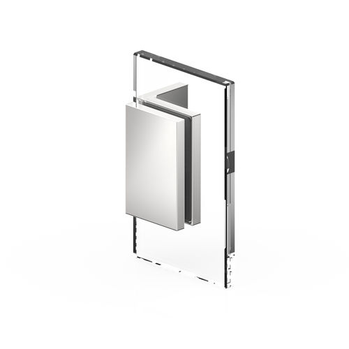 Système de fixation en zamak - FLAMEA+ : 8194 - PAULI FRANCE  - pour panneaux / pour douche / pour intérieur