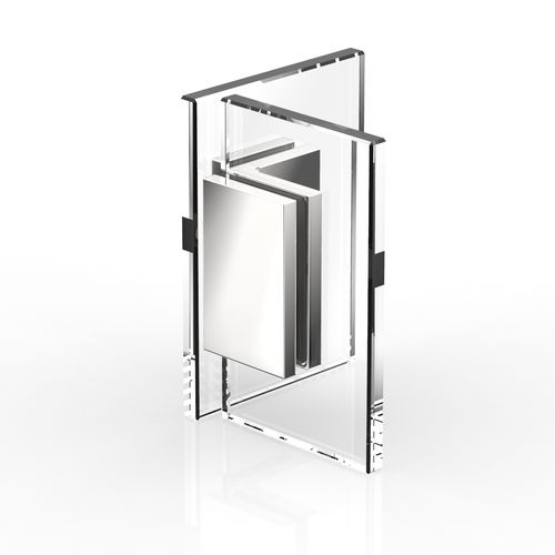 Système de fixation en zamak - FLAMEA+ : 8196 - PAULI FRANCE  - pour panneaux / pour douche / pour intérieur