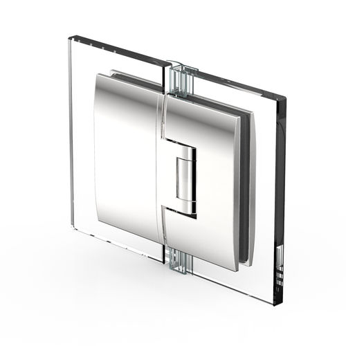 Charnière pour porte en verre - PONTERE : 8400 - PAULI FRANCE  - pour porte de douche / en zamak / avec système d'auto-fermeture