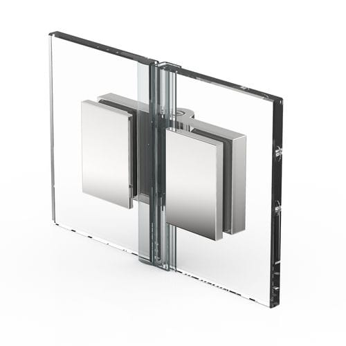 Charnière pour porte en verre - FLINTER : 8160 - PAULI FRANCE  - pour porte de douche / en zamak / avec système d'auto-fermeture