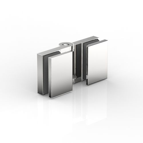 Charnière pour porte en verre - FLINTER : 8162 - PAULI FRANCE  - pour porte de douche / en zamak / avec système d'auto-fermeture