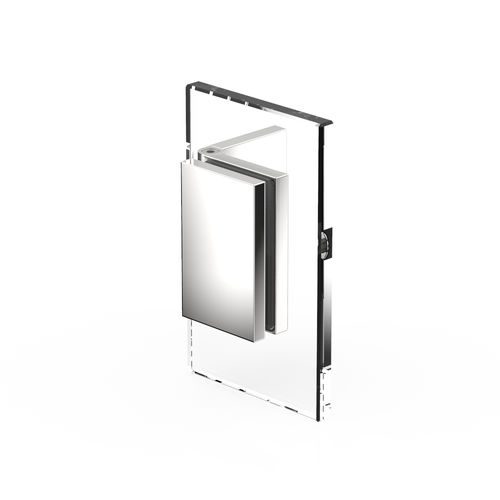Charnière pour porte en verre - FLAMEA+ : 8199 - PAULI FRANCE  - pour porte de douche / en zamak / contemporaine