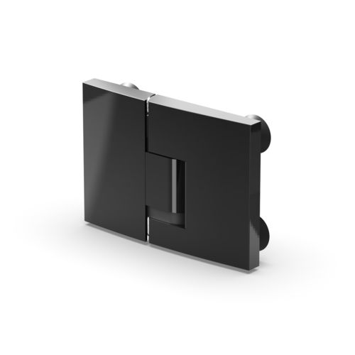 Charnière pour porte en verre - EDITION PAVONE : 8392 - PAULI FRANCE  - pour porte de douche / en zamak / avec système d'auto-fermeture