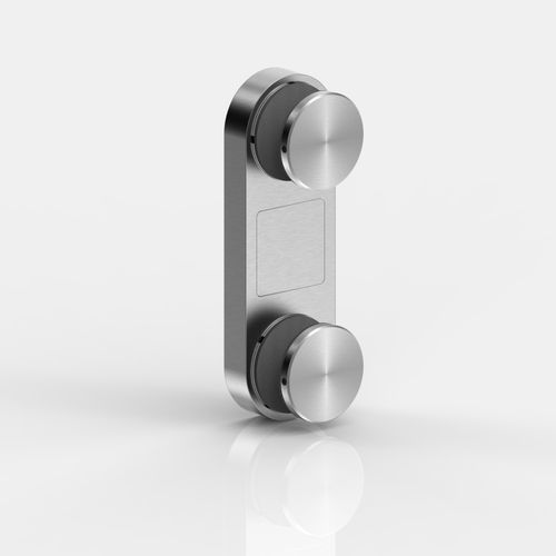 Système de fixation en acier inoxydable - 7088VA - PAULI FRANCE  - pour garde-corps / pour panneaux en verre / pour intérieur